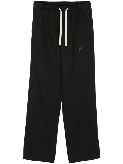 Trousers with logo PALM ANGELS | PMCA141R24FAB0011003